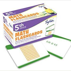 5th Grade Math Flashcards: 240 Flashcards for Improving Math Skills